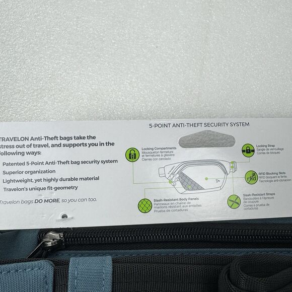Travelon The Voyages Anti-Theft Waist Pack NWT - Picture 3 of 7